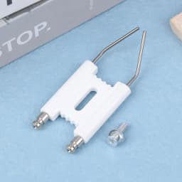 1Pc Universal H-Type Ignition Electrodes For Oil Burner Ceramic Electrode Ceramic Ignition Double Pin Siamese Ignition Pin