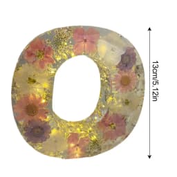 Dry Flower Letter Lamp Luminous Alphabet LED Light Decororation Night Light for Home Wedding Birthday Christmas Party Decoration