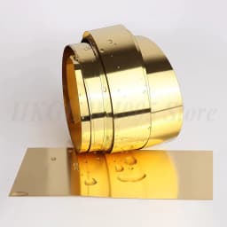 Thick 0.01-1mm Brass Sheet Brass Foil Brass Skin Brass Metal Thin Sheet Foil Plate Brass Strip Brass Plate Customizable