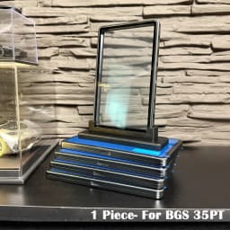 Reflective Surface Tech Border Aluminum Alloy Graded Card Protect Cases, Metal Frame For PSA CGC BGS Trading Card Slabs Holder