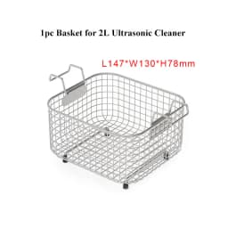 0.8L-30L Tabletop Ultrasonic Cleaner Basket SUS304 Stainless Steel Baskets Ultrasound Cleaning Machine Wasing Equipment Mesh