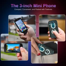 Unihertz Jelly Star Smartphone Android 13 4G Global Version 8GB + 256GB Dual Nano SIM 48MP Camera 3 inch Phone Helio G99