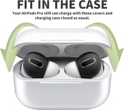 Eartips Anti-Scratch Cover for AirPods Pro3 Earbuds 3rd Gen Anti Slip Silicone Earbuds Covers Ear Tips for Apple AirPods Pro 3rd