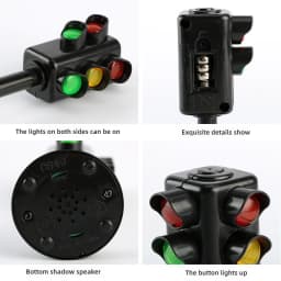 1/2pcs Mini Traffic Signs Road Light Block, Children's Safety Education Children's Puzzle Traffic Light Toys, Gifts for Kids