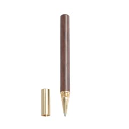 Wooden Retractable Roller Ball Pens Smooth Writing Signature Executive Business Ball Point 0.5mm Handcrafted Vintage Gift Pen