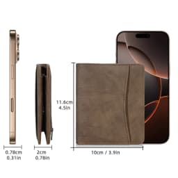 New Men Wallets Leather Purse Man Slim Card Horders Quality Male Short Multi-card Wallet Coin Pocket Purse