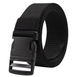 Tactical Nylon Belt For Man Outdoor Multi Functional Canvas Plastic Buckle Waistband High Quality Trouser Men Belts Brown DT043