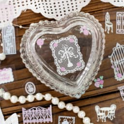 Journal GO Vintage Rose Transfer Stickers, Lace & Floral Frame Decals for Journaling, Scrapbooking, Planners & DIY Crafts