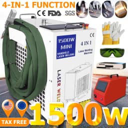 2000W Fiber Laser Welding Machine 4 IN 1 1500W 2000W Laser Welder for Metal Welding Cutting Cleaning SUP28T Welding 220V