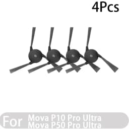 Compatible for Mova P50 Pro Ultra, Mova P10 Pro Ultra Accessories Tricut Brush Hepa Filter Mop Cloth Dust Bag