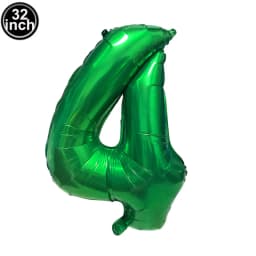 Balloon 1 Number Balloons Wild One Green Globe Blue Figure 1 Birthday Big Large 32 inch Red Rose Golden Silver Black Colorful