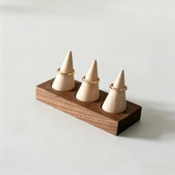 Jewelry Display Rack Walnut Earrings Necklace Rack High-end Combination Jewelry Store Display Photography Props