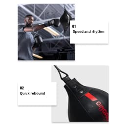 Boxing Pendulum Training Sandbag Dodge Reflex Ball Home Gym Hanging Boxing Speed Ball Training Reaction Speed Sandbag
