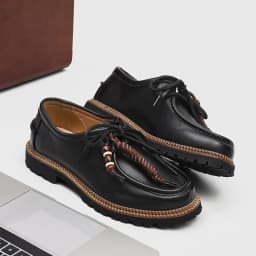Light Luxury Retro Men Soft Soled Business Casual Shoes Are Breathable Non Slip Stylish for Daily Wear