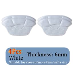 4pcs Heel Stickers Pain Relief High Heel Pads Protectors Insoles Patch Sport Shoes Adjust Size Antiwear Feet Pads Cushion Insert