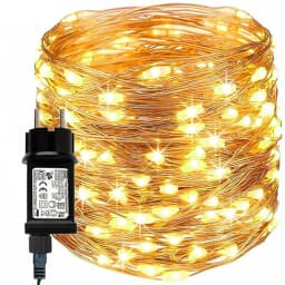 50M 100M LED Fairy String Lights Outdoor Waterproof Copper Wire Bendable for Home Garden Party Wedding Christmas Decoration