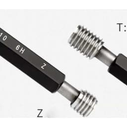 M5 M8 M10 M20 M30 Thread Plug Gauge High precision GO/NO GO Gage Metric Gauge 6H Precision Internal Screw Gage Fine