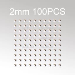 Silver Beads For Jewelry Making, 925 Balls SilverB bead Spacers To Make Bracelets And Necklaces