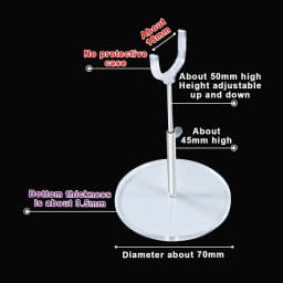 ▶1Pcs Home Display And Store Exhibition Slip Resistant Crotch Grip Doll Multiuse Adjustable Doll Display Holder