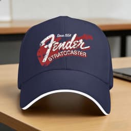 Fender Jimi Hendrix Electric Guitar Baseball Cap Couple Women Hip Hop Hats Outdoor Sport Baseball Caps Birthday Gift