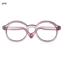 Round Frame Miniature Eyewear Clear Lens Candy Color Eyeglasses Style For Blythe Doll Accessories Plush Doll Glasses Accessories