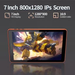 New I17 Android Kids Tablets 7 Inch Octa Core 4GB RAM 64GB ROM Dual Cameras Learning Education Cheap And Simple Tablet PC