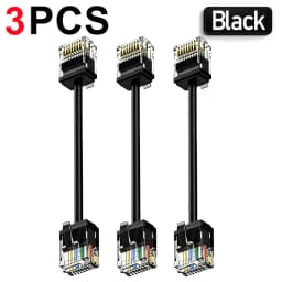 1/5/10Pcs CAT6A Slim RJ45 UTP Network Cord 10Gbps Cat6A Patch Cable for NAS PS5 Patch Panel to Switch Flexiable Cat6a 10/20/30CM