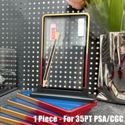 Multicolor Gradient Color Aluminum Alloy Trading Card Protect Holder, Metal Case For 35PT PSA CGC Graded Card