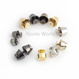 10-50pcs11-15mm Metal Bucket Shape Screw Back Rivet Studs Nail Stud for Garment Leather Craft Belt Wallet Decoration Accessories