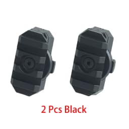 BOOIU New Fast Helmet Side Rail Adapter Nylon 360 Rotatable Helmet Rail Flashlight Mount For Airsoft Helmet Hunting Accessories