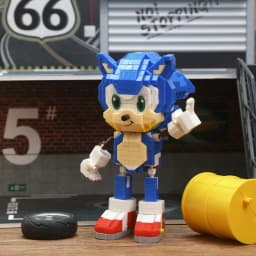 SEGA MOC Building Blocks Toys Hedgehog Brickheadzed Dr Eggman Tails Bricks Anime Game Figures Children holiday kids day Gift