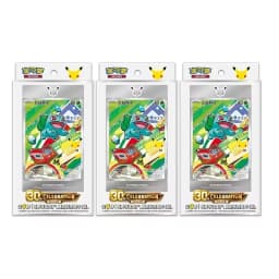 Original Pokemon 30th Anniversary Vol.1 Celebration First Partner Special Shiny Pokemon PTCG Simplified Chinese Pokemon Cards