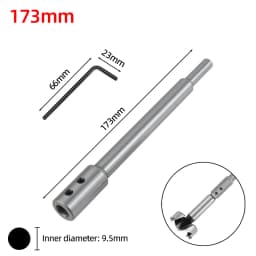 Drill Bit Extension Connecting Rod 150/300mm 1/4” Hex Shank Screwdriver Bit Holder Extension Bars Extender Electric Drill Tools