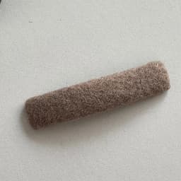 1pcs Popular Niche Design New BB Clip Fabric Autumn and Winter Hair Clip Top Broken Hair Flowing Sea Clips Back Simple Headpiece