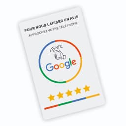 High Quality NFC Google Reviews NFC Card in German Dutch French Spanish English Polish Writing