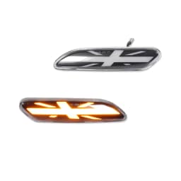 Sequential Blink Amber LED Car Front Fender Side Marker Turn Signal Lights For MINI Cooper R60 Countryman R61 Paceman 2011-2016