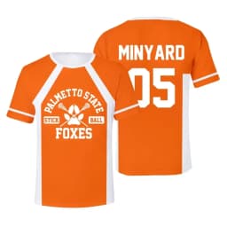 All For The Game Palmetto State Foxes T-Shirt, Andrew Minyard 03 Lacrosse Casual Fan Jersey Tee Men's and Women's Streetwear