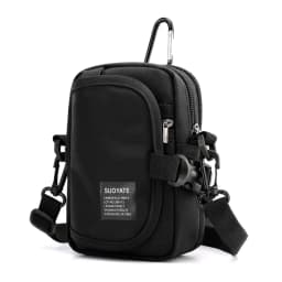 Fashion Multifunctional Men Small Shoulder Bag Durable Nylon Functional Fanny Pack Portable Messenger Bag Casual Mini Waist Pack
