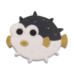 New 1-12pcs Cartoon Deep Sea Fish Turbot Hermit Crab Whale Starfish PVC Shoe Charms Sandals Shoes Decoration Slipper Accessories