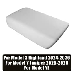 For Tesla Model 3 Y 2017-2026 Car Center Console Armrest Pad TPE Soft Case Lid Auto Central Armrest Box Cover Accessories