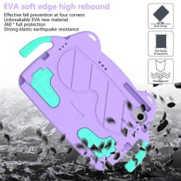 Case For Samsung Galaxy Tab A11 A9 Plus 11 inch X216 A11 A09 A8 10.5 A7 Lite 8.7 S6 S5e 10.5 A7 T500 Kids EVA Handle Stand Cover