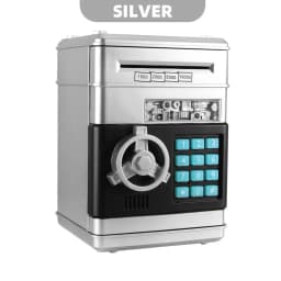 Money Box Piggy Bank ATM Password Automatic Electronic Piggy Cash Coin Saving Box ATM Bank Safe Box Deposit Banknote Gift