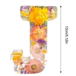 Dry Flower Letter Lamp Luminous Alphabet LED Light Decororation Night Light for Home Wedding Birthday Christmas Party Decoration