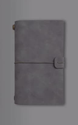 A6 Vintage Notebook PU Leather Blank Kraft Diary Note Book Journal Sketchbook Stationery School Office Supplies