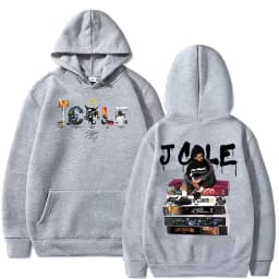 J Cole THE FALL OFF Tour Album 2026 Hoodie Men's Long Sleeve Vintage Fashion Sweatshirt Hip Hop Loose Pullover Hooded Streetwear