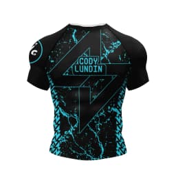 Personal Popular Design Sublimation Short Sleeve Black No Gi BJJ Jiu Jitsu Rashguard Fight BJJ Mma Rash Guard Shirts For Men