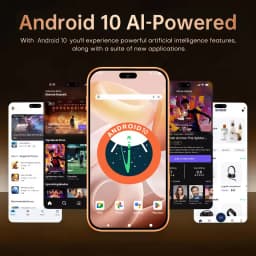 IVMI Global 17 Mini Smartphone Pro Max Android Cellphone 3G Dual SIM WIFI Bluetooth Play Store Screen Toys Small Mobile Phones
