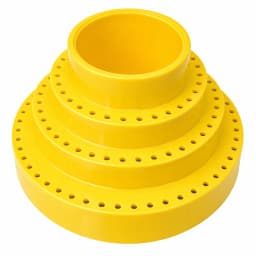 TOKTOS 35/116 Hole Rotary Tool Storage Box 360° Grinding Head Burr Drill Bit Polishing Accessory Organizer for Jewelry Tools