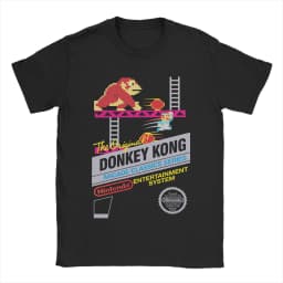 2026 Summer New Style Fun "Gorilla Khan" Video Game High-Quality Comfortable Men's Printed Round-neck T-Shirt