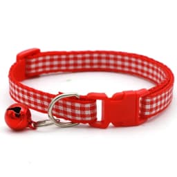 Cat Collar With Bell Neck Ring Necklace Safety Elastic Adjustable Necklace Puppy Kitten Collar Pet Products Kitten Accessories